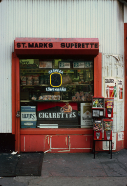 Alphabet City, St. Marks Superette 1980 Alphabet City, St. Marks Superette 1980